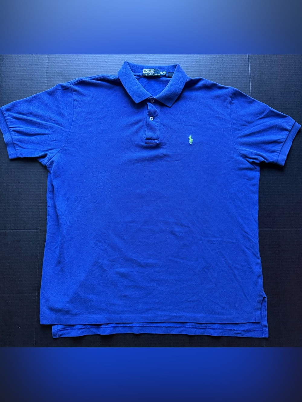 Polo by Ralph Lauren Men's Royal Blue Classic Polo XL